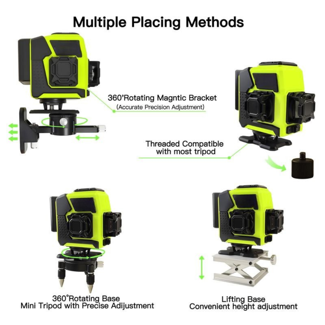 Remote-Control Green Laser Level