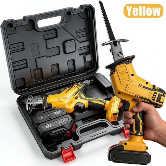 Cordless Reciprocating Saw with 2 Batteries & Charger