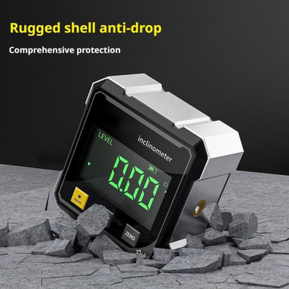 Magnetic Digital Angle Finder with Dual Laser Guide