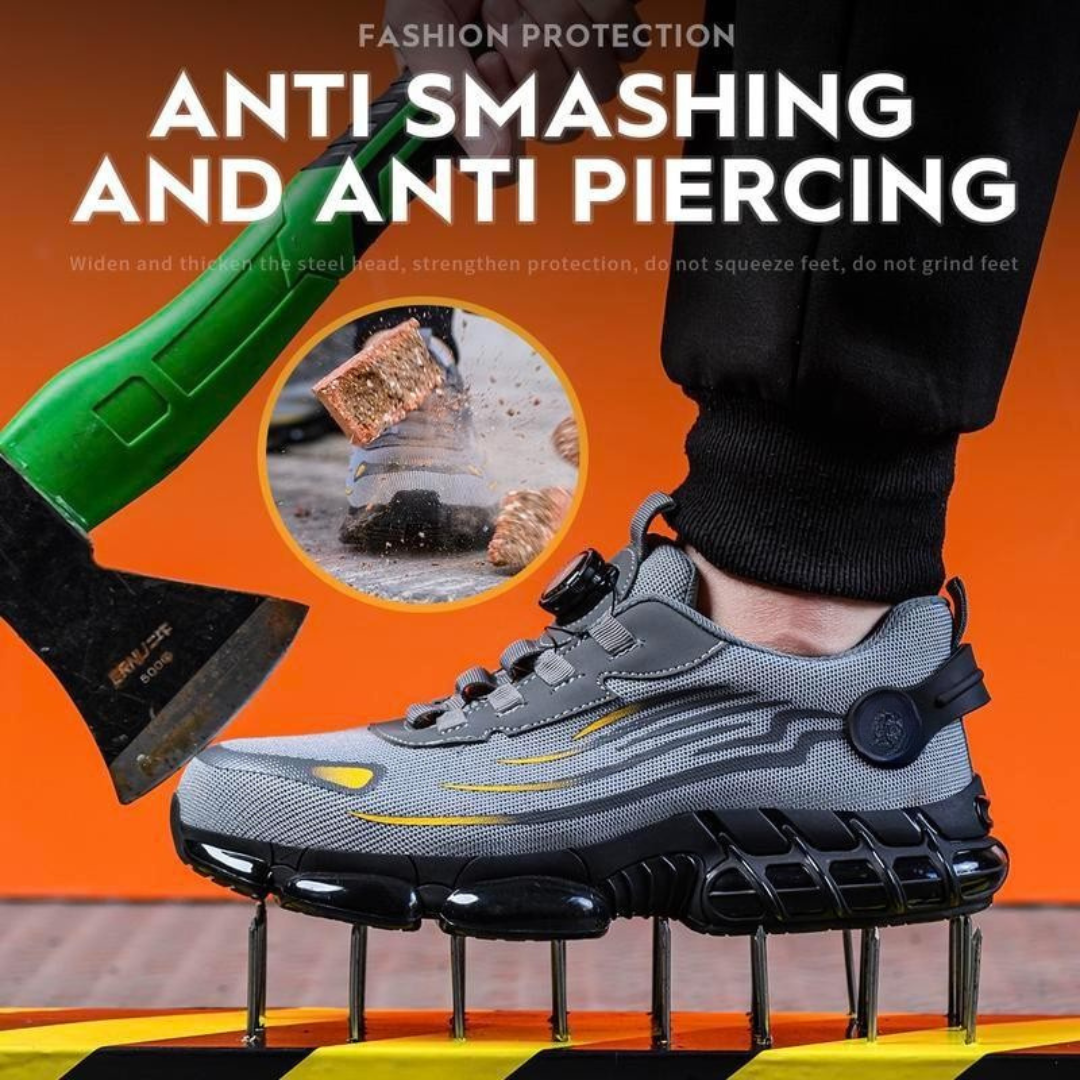 Steel Toe Safety Puncture And Smash Proof Shoes