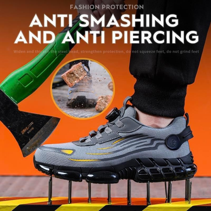 Steel Toe Safety Puncture And Smash Proof Shoes