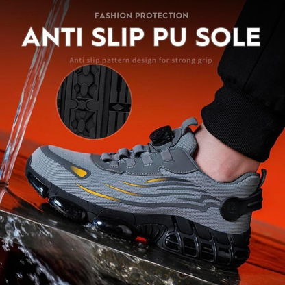 Steel Toe Safety Puncture And Smash Proof Shoes