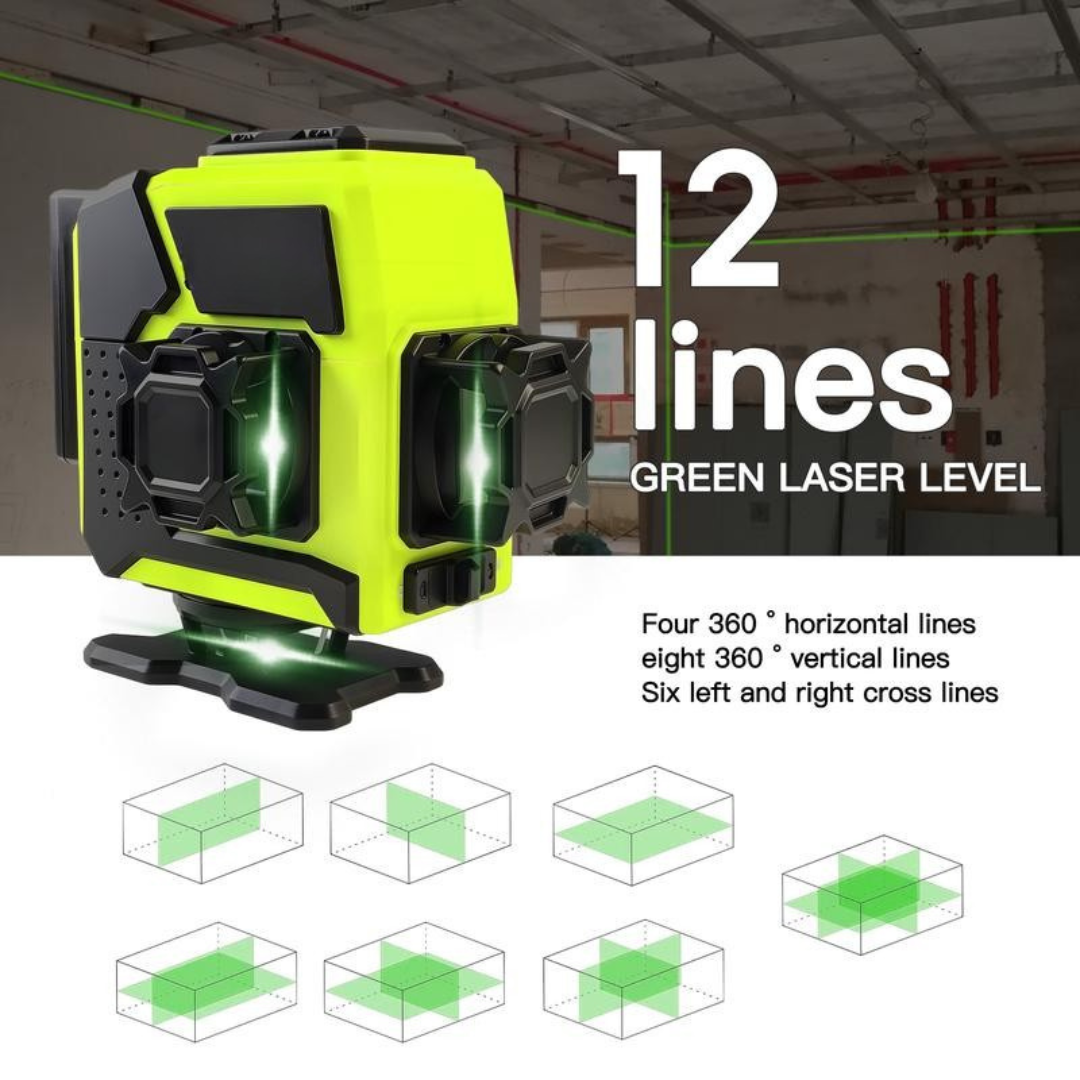 Remote-Control Green Laser Level