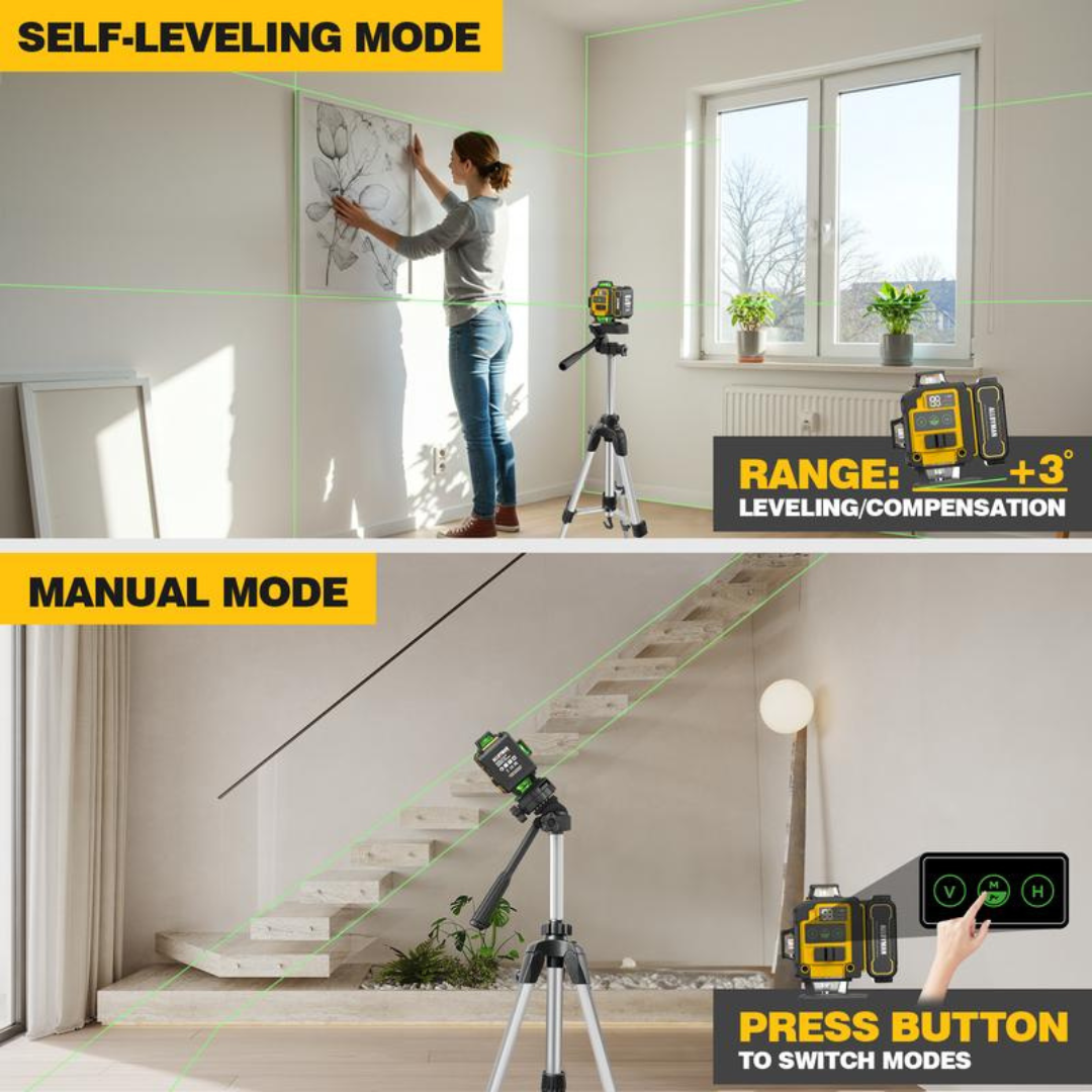 Laser Level with Tripod